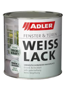 Adler Fenster u. Türen Weißlack M 750 ml 413305000007 Weiß